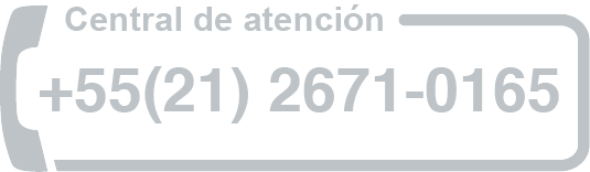 Central de atendimento (21) 2671-0165